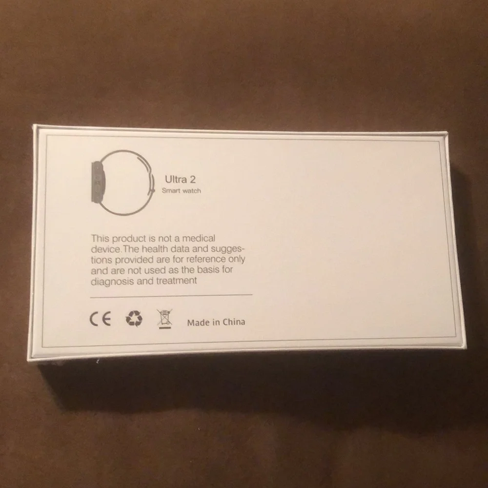 Ultra 2 Smart Watch   Orange. New in box. Unbranded smart watch. Budget watch
